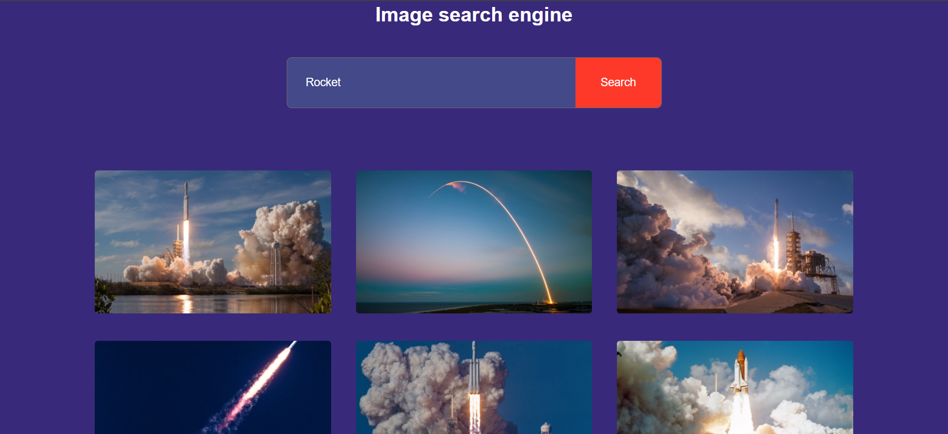 Practice API Project Screenshot