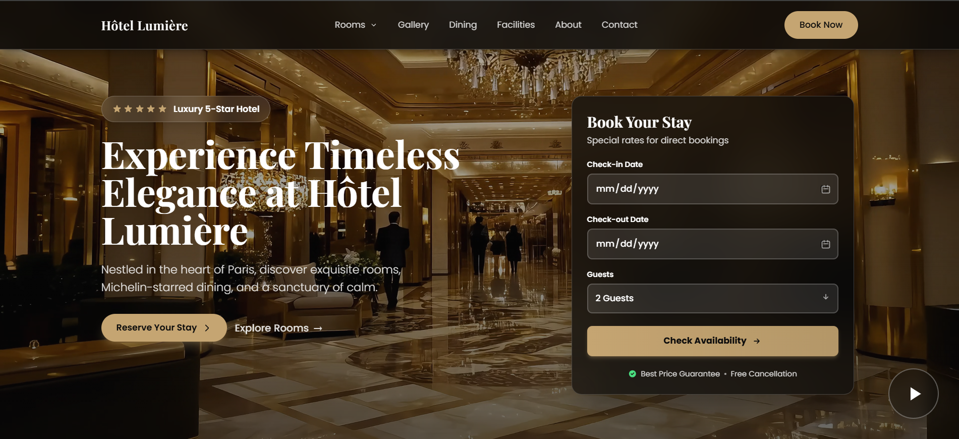 5 Star Hotel Booking